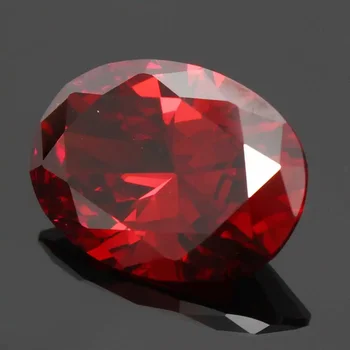 13X18 мм 19.89 Карат Ограненный красный рубин овальной формы, россыпной драгоценный камень для колец, ожерелий, браслетов, поделок своими руками